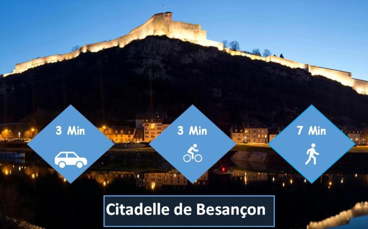 Centre Ville Historique - Calme - Les Mots Bleus Besançon Eksteriør billede